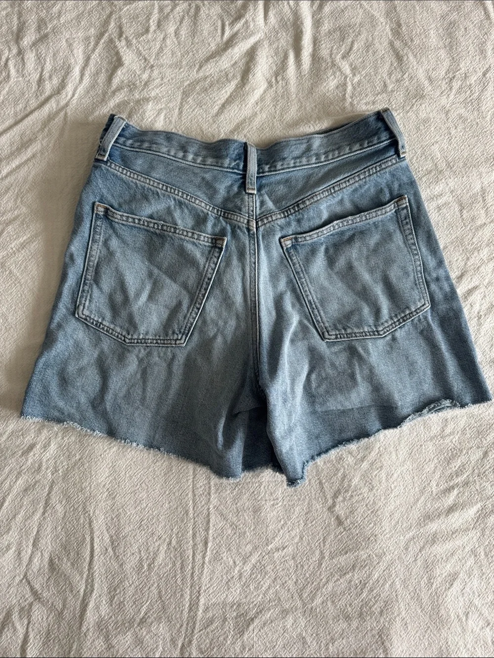 J. Crew Light Blue Denim High-Rise Jean Shorts